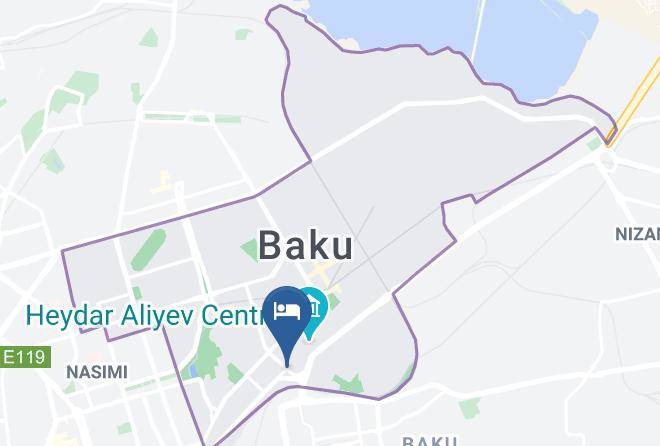 Baki - Kaspia Park Hotel Maps
