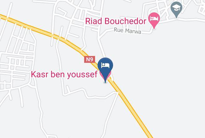 Meknes Tafilalet - Kasr Ben Youssef Maps