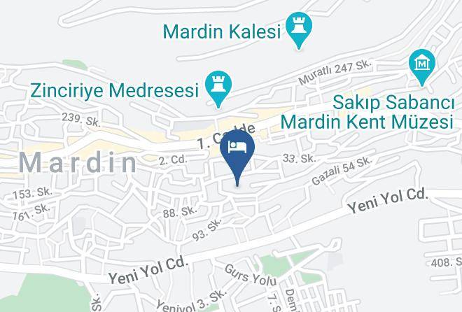 Artuklu - Kasr I Abbas Hotel Mardin Maps