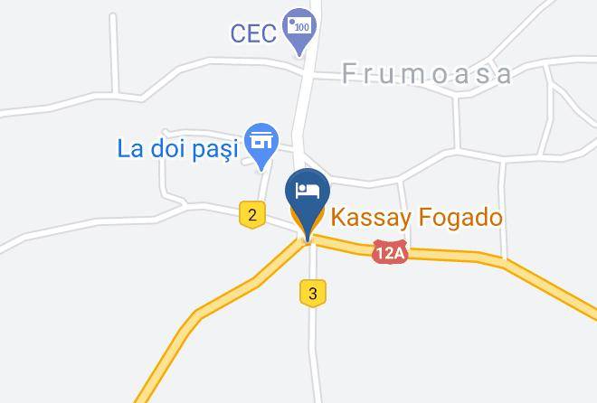 Frumoasa - Kassay Fogado Maps