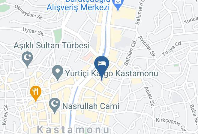 Kastamonu Cebrail - Kast Mahall Hotel Maps