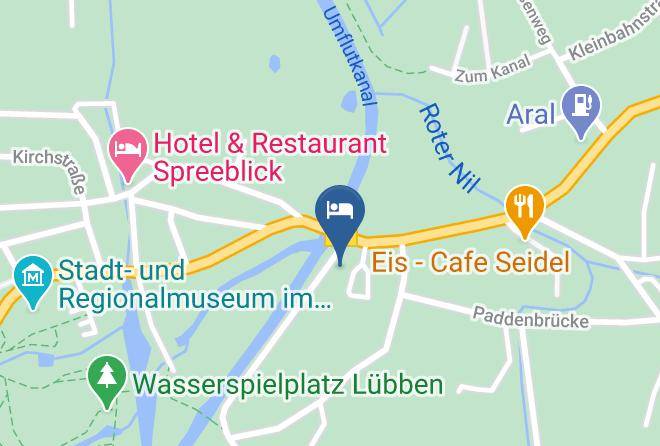 Dahme Spreewald - Kastanienhof Lubben Maps