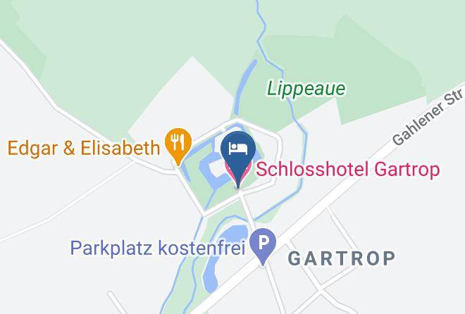 Schlosshotel Gartrop Map