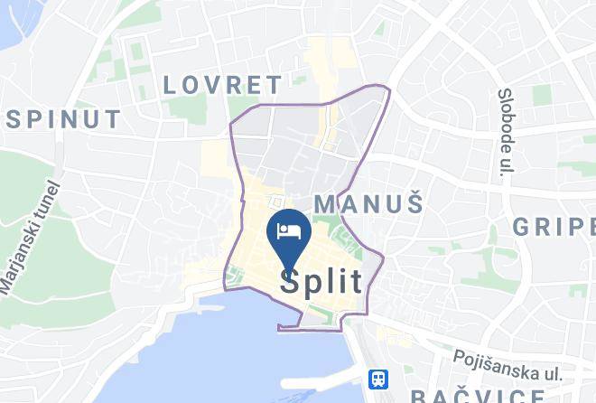 Split - Kastel 1700 Maps