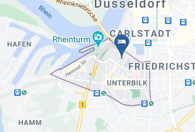Dusseldorf - Kastens Hotel Maps
