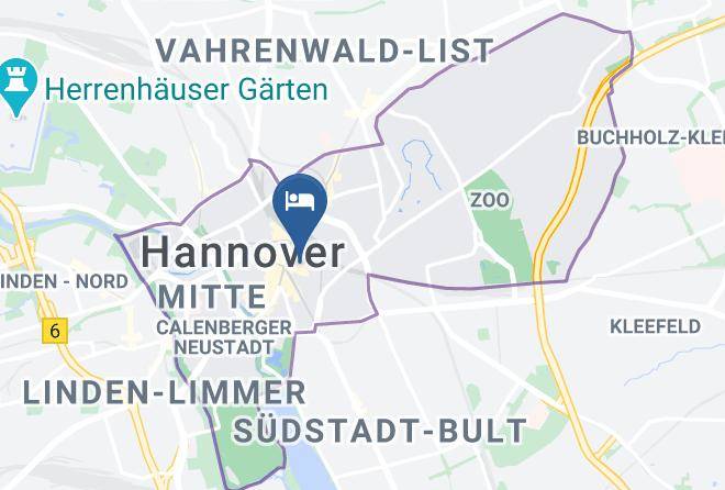Stadt Hannover - Kastens Hotel Luisenhof Maps