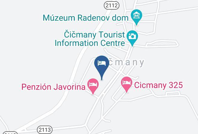 Cicmany - Kastiel Cicmany Maps