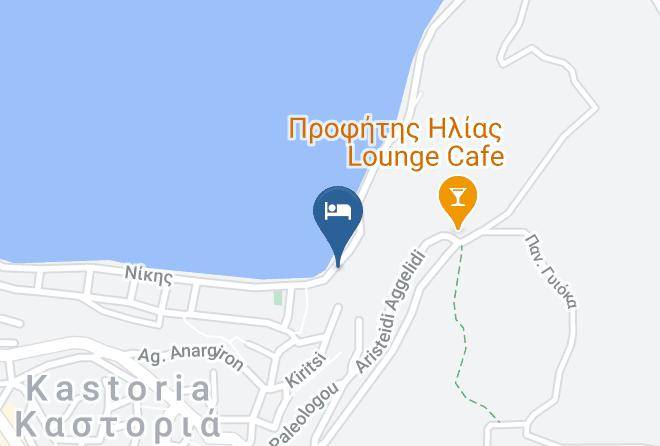 Kastoria - Kastoria Hotel Cafe Maps