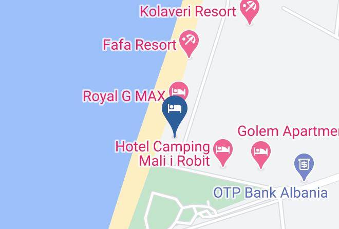 Kavaje - Kastrati Hotel Maps