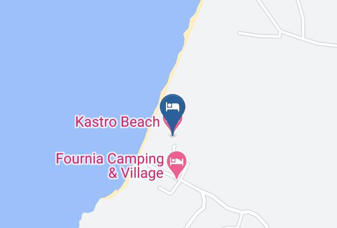 Ilia - Kastro Beach Hotel Maps
