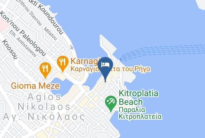 Lasithi - Kastro Hotel Maps