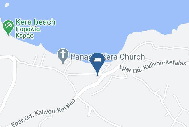 Khania - Kastro Kera Seaside Hotel Maps