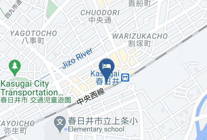 Kasugai City - Kasugaisuteshonhoteru Maps