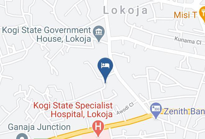 Lokoja - Kasuwa Hotel Maps