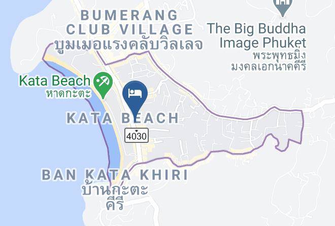 Amphoe Mueang Phuket - Kata Palm Resort & Spa Maps