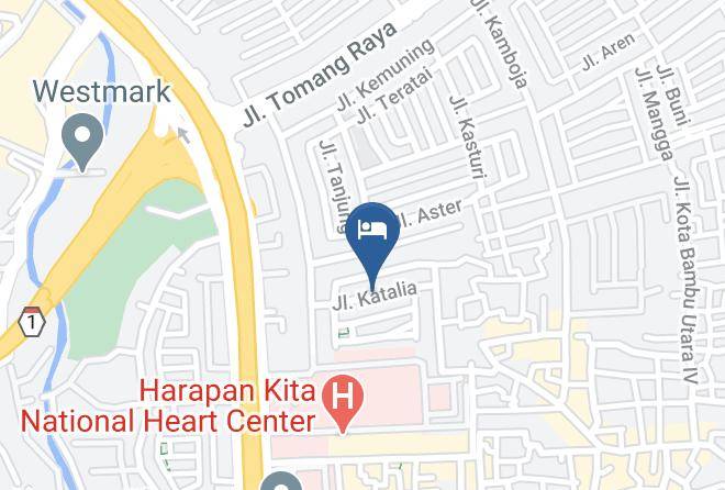 West Jakarta - Katalia Tomang Maps