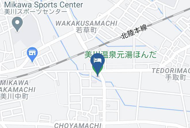 Hakusan City - Katamachi Tour Hotel Maps