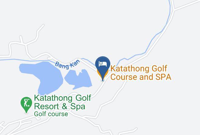Amphoe Mueang Phang Nga - Katathong Golf Course And Spa Maps