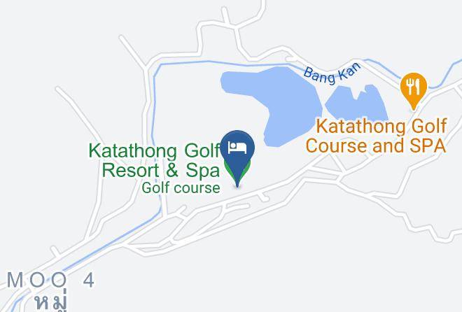 Amphoe Mueang Phang Nga - Katathong Golf Resort & Spa Maps