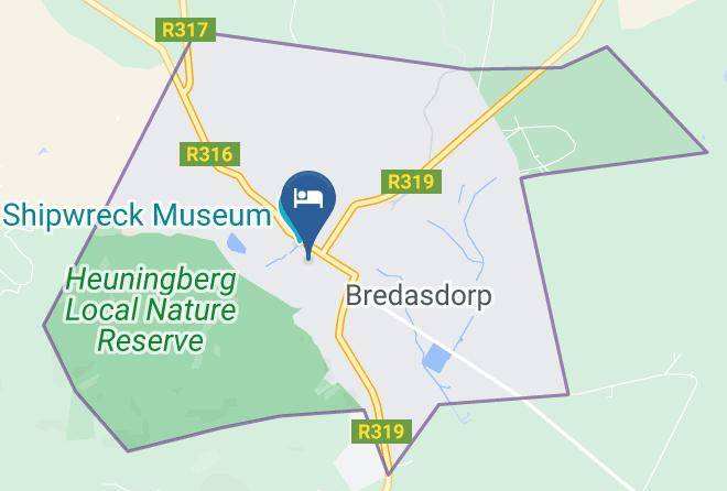Overberg - Kate's Country Kitchen Accommodation Maps