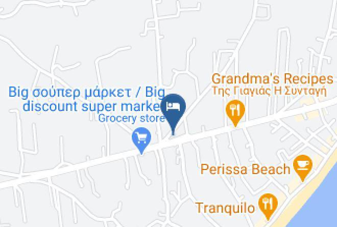 Thira - Katerina And John Hotel Maps