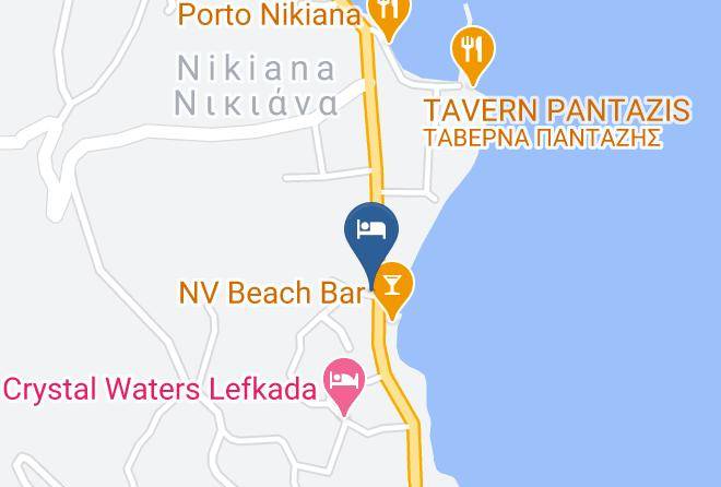 Levkas - Katerina Holiday Studios Maps