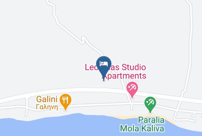 Khalkidhiki - Katerina's Garden Mola Kaliva Maps