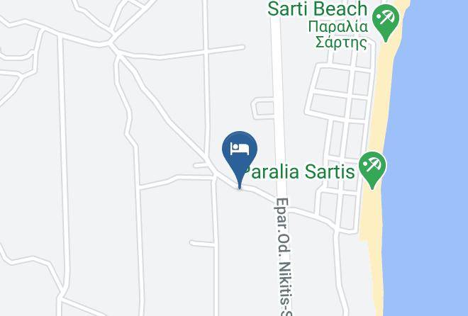 Khalkidhiki - Katerina's Resort Maps