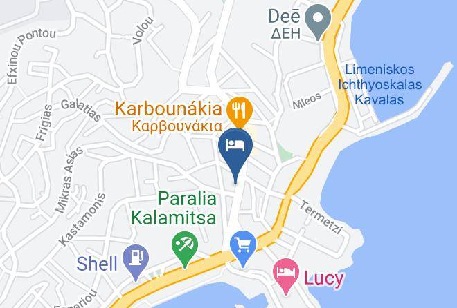 Katerina's Sea View Map