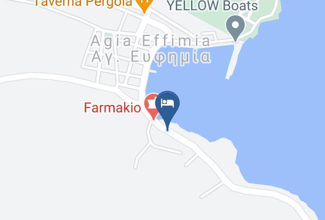 Katerina's Studios Map