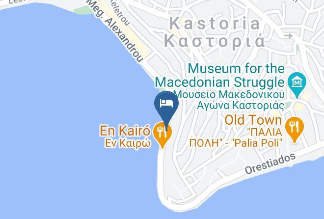 Kastoria - Katerina Suites Maps
