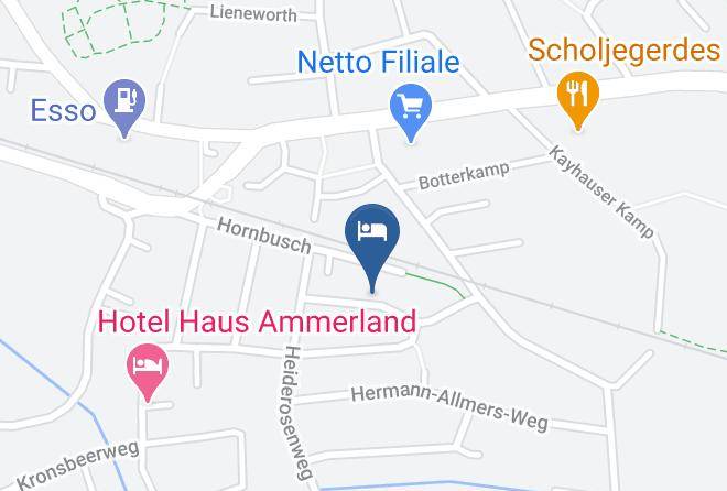 Ammerland - Katharina Die Kleine Hotel Pension Maps