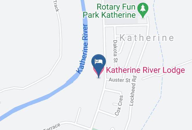 Katherine - Katherine River Lodge Motel Maps