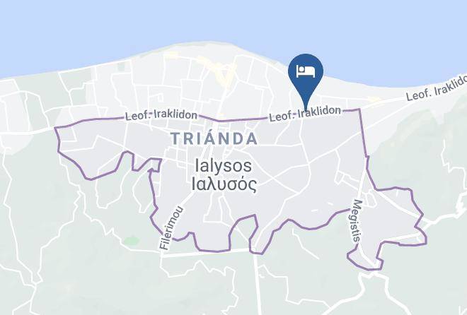 Dodecanese - Katia Hotel Maps
