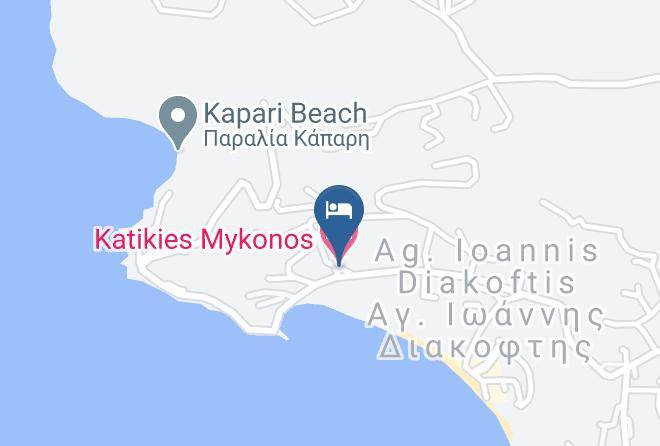 Mykonos - Katikies Mykonos Maps