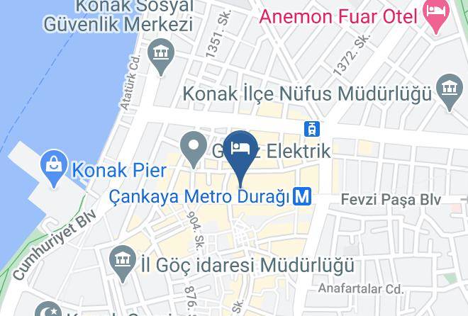Konak - Hotel 86 By Katipoglu Maps