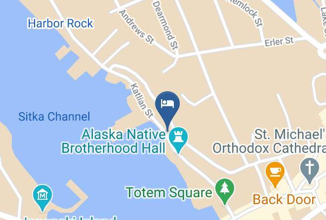 Sitka Borough - Katlian Street Suites Maps