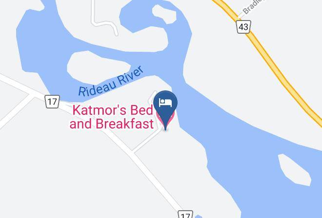 Leeds Grenville - Katmor's Bed And Breakfast Maps