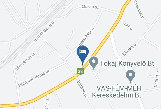 Tokaj - Kato Neni Vendeghaza Maps