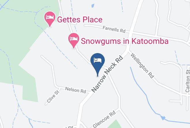 Blue Mountains - Katoomba Blue Mountains Retreat Maps