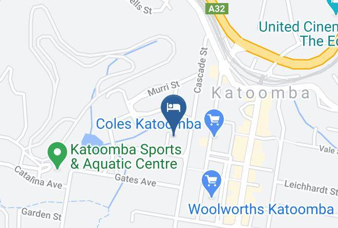Blue Mountains - Katoomba Green Gables Maps