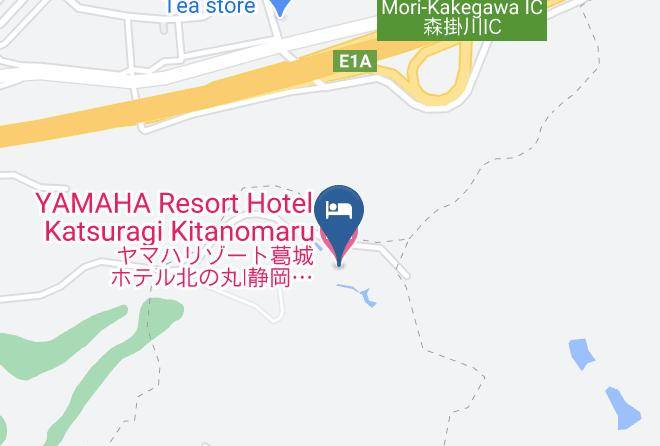 Fukuroi City - Yamaha Resort Hotel Katsuragi Kitanomaru Maps