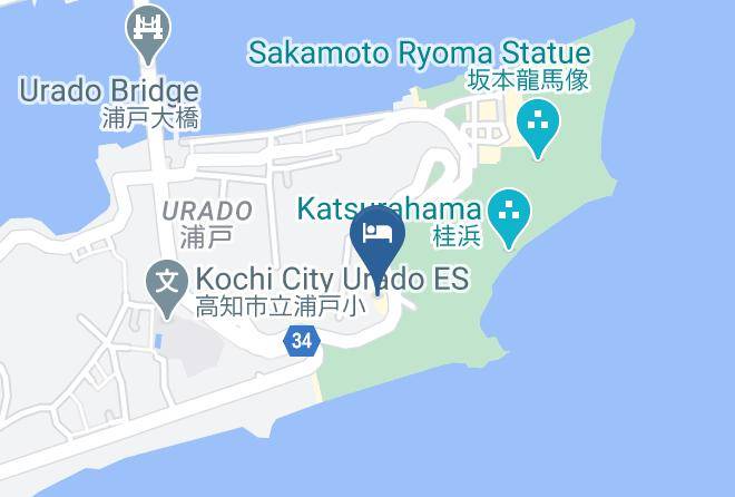 Kochi City - Katsurahamaso Maps