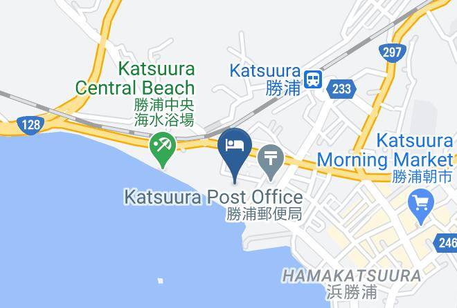 Katsuura City - Katsuura Hotel Mikazuki Maps