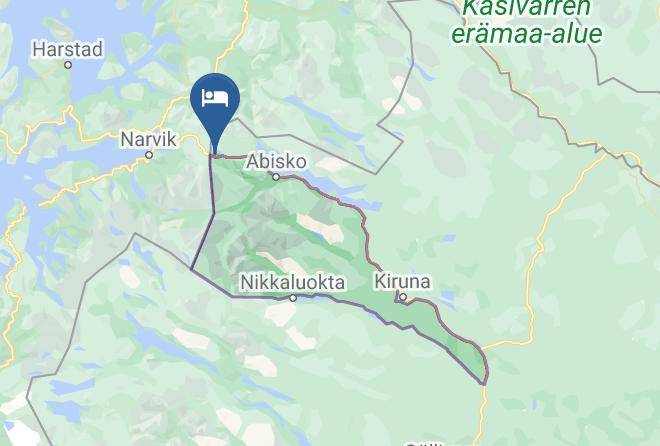 Kiruna - Katterjokk Turiststation Maps