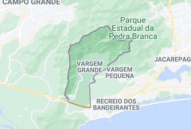 Rio De Janeiro Vargem Grande - Katurama Maps