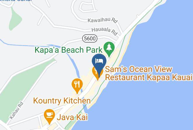 Kauai - Kauai Beachfront Inn Maps