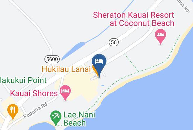 Kauai - Kauai Coast Resort At The Beachboy Maps
