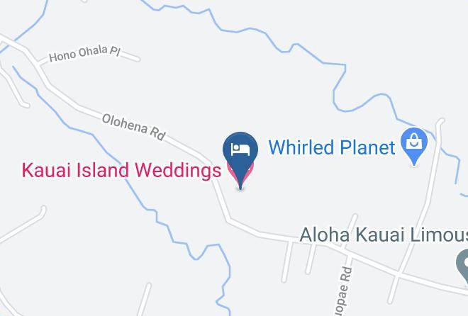 Kauai - Kauai Island Weddings Maps