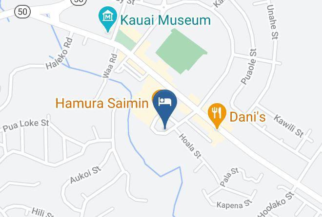Kauai - Kauai Palms Hotel Maps
